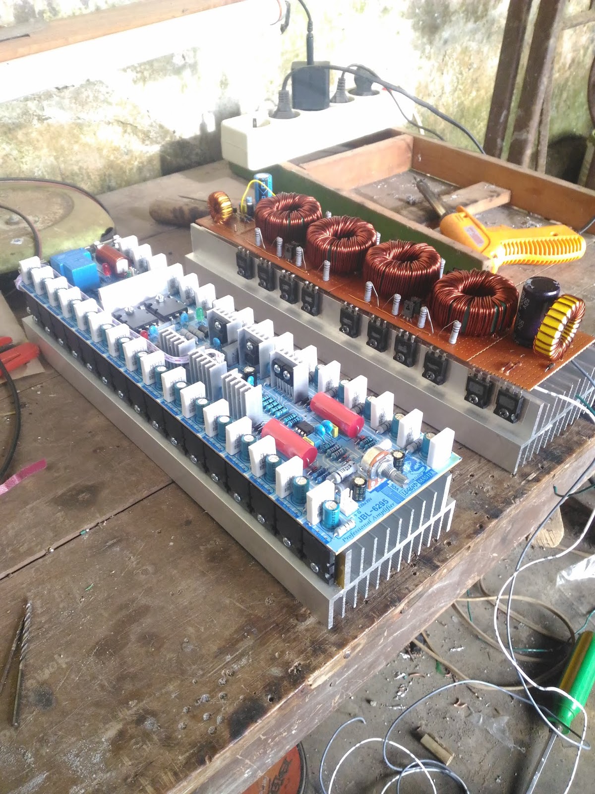 AUDIO MOBIL RAKITAN ( DIY HIGH POWER CAR AUDIO ): Home made high power