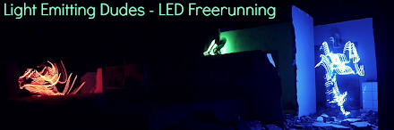Light Emitting Dudes - LED Freerunning von Frank Sauer ( 1 Video )