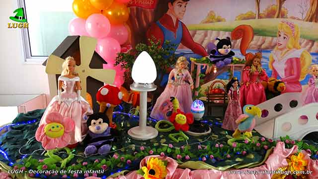 Mesa decorativa A Bela Adormecida