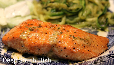 Baked Salmon with Cajun Brown Sugar Citrus Rub Baked Salmon with Cajun Brown Sugar Citrus Rub
