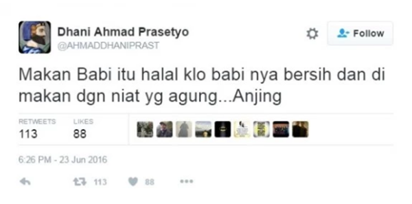 Makan Babi Itu Halal! - Status Ahmad Dhani Cetus Kemarahan Orang Islam BIKIN PANAS!