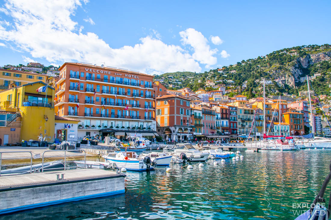 Villefranche in the French Riviera
