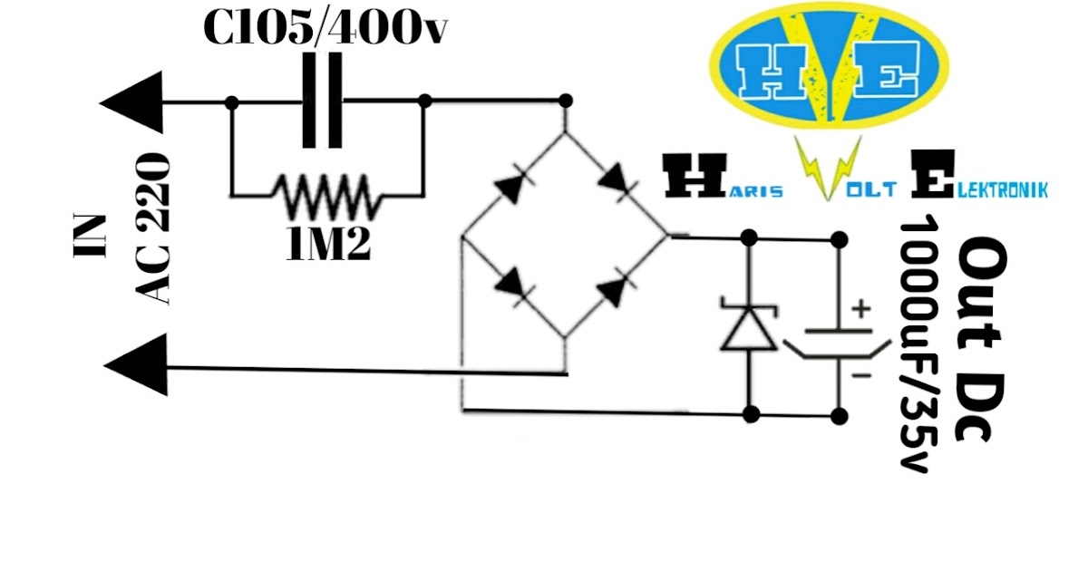 Cara Membuat Power Supply Tanpa Trafo Haris Volt Elektronik Cara Membuat Power Supply Tanpa Trafo Haris Volt Elektronik