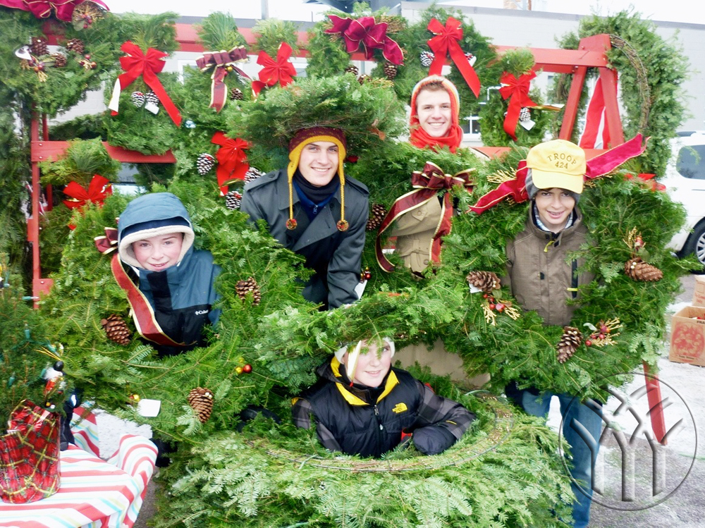 Mickman Brothers Wreath Fundraising Blog A Visit from St. Mick Boy