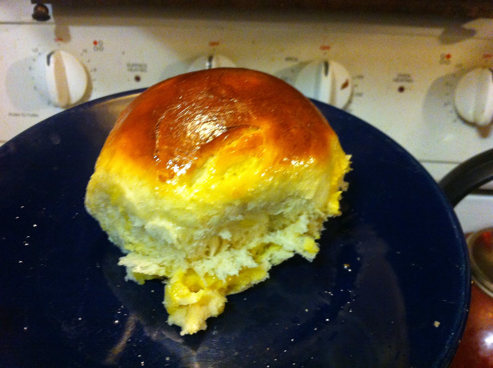 Food From the Red Book Lightened Up Japanese Coconut Custard Buns