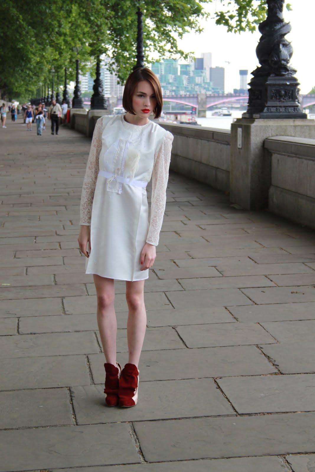 LIZARELLA: Elizabeth Dunn shoes with House of Sunny.....