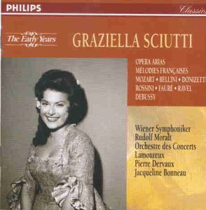 Sciutti excelled in the arias of Mozart, Bellini and others
