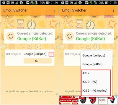 emoji switcher Cara menggunakan emoji iPhone di Semua Ponsel Android