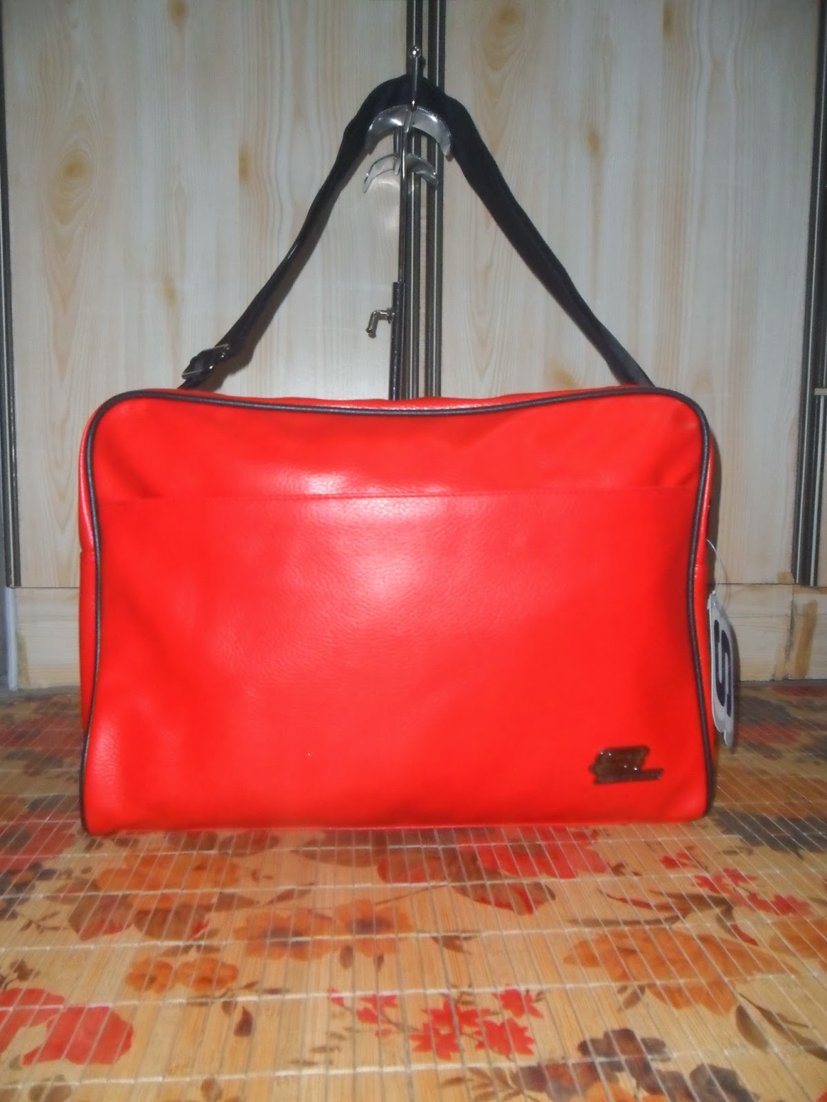 Authentic SKECHERS red messenger sling bag