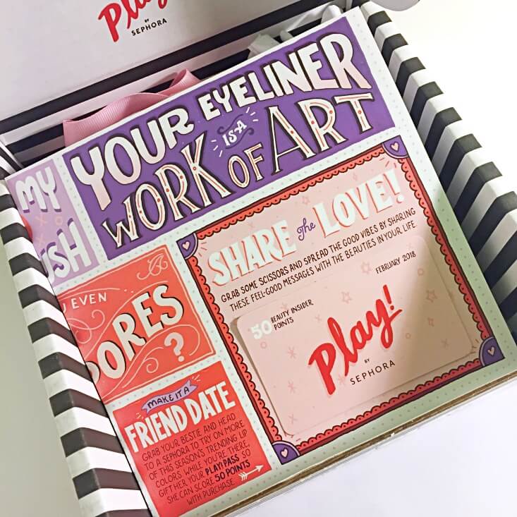 Play! by Sephora February 2018 review Play! by Sephora February 2018 review