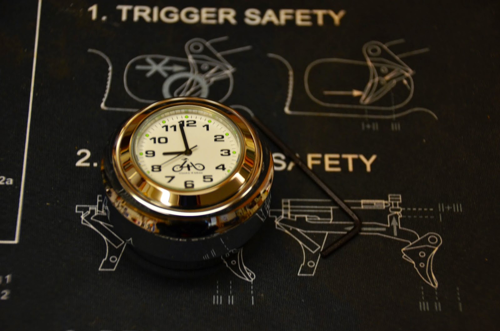 The Bullet and the Midget Clocks 4 Bikes