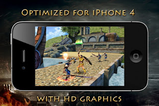 Hero of Sparta II iPhone 4 game optimized for the Retina Display 2