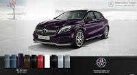 Màu ngoại thất Mercedes AMG GLA 45 4MATIC 2017 Mercedes AMG GLA 45 4MATIC 2017 màu Tím Northern Lights 592