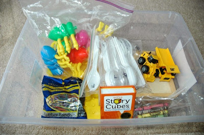 Quiet Time Box contents and ideas