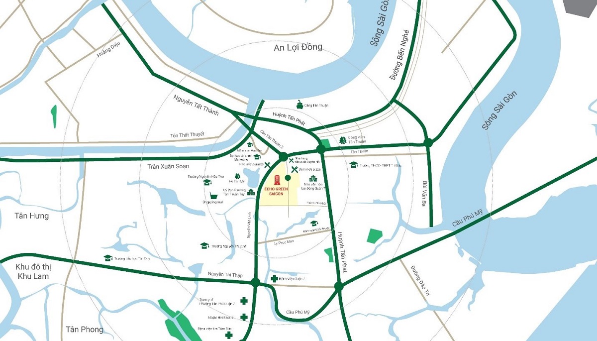 Vị Trí Eco Green Sai Gon