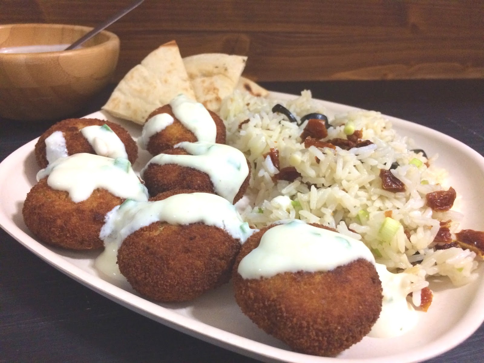 Mute Food Falafeles exprés (preparación 15 min. / cocción 15 min.)