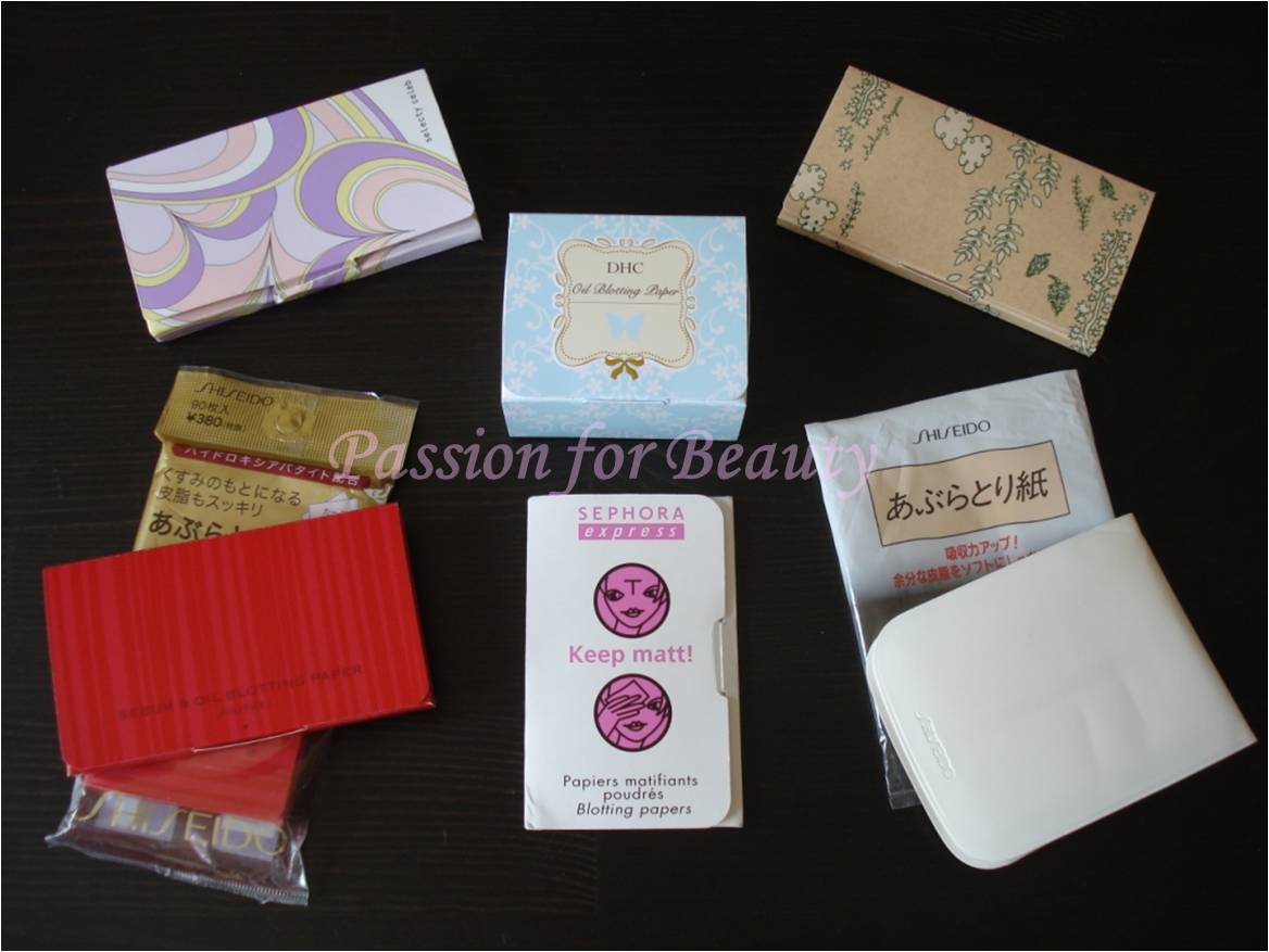 Passion for Beauty Oil Blotting papers