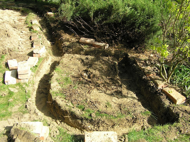 rów pod fundament