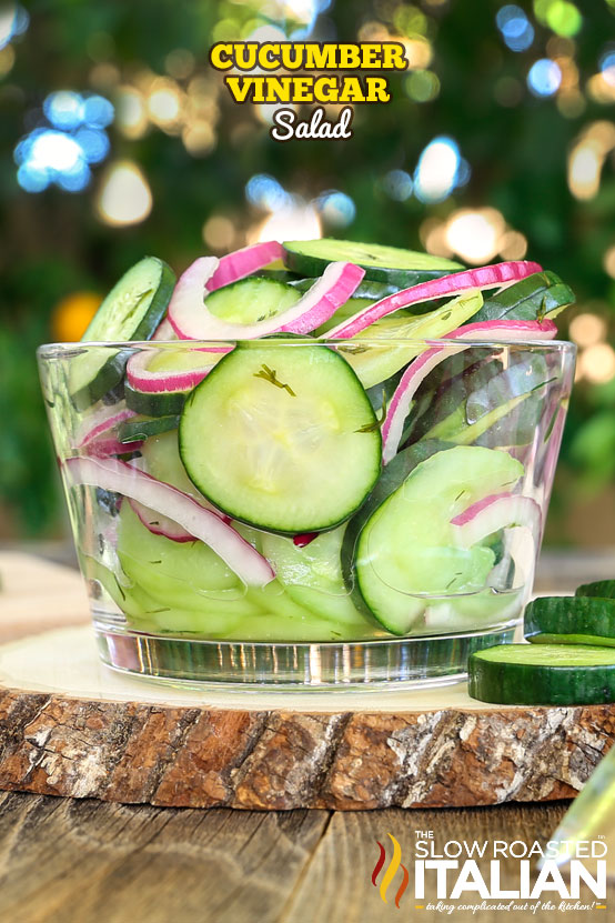 Cucumber Vinegar Salad