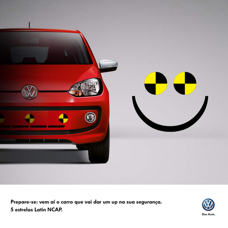 Volkswagen up! - 5 estrelas Latin NCAP