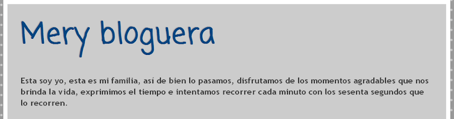 cabecera del blog Mery bloguera