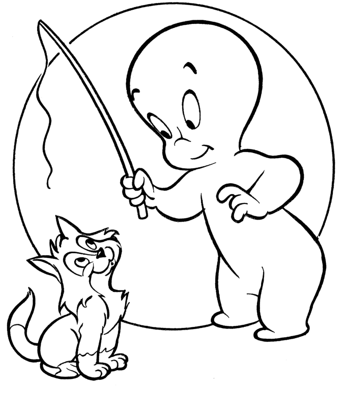 ghosts ghouls goblins coloring pages Halloween coloring.filminspector.com