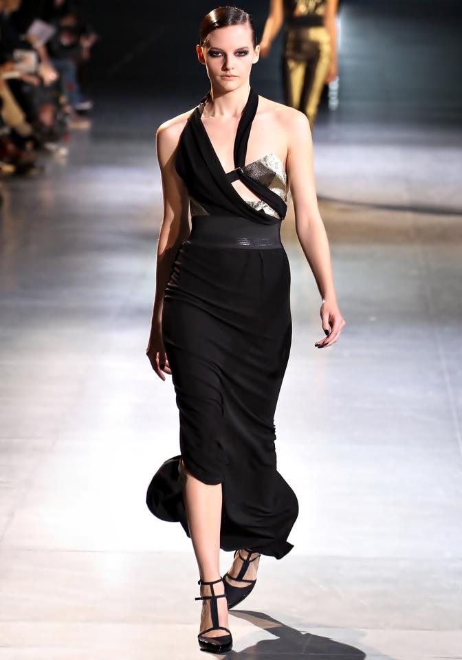 1001 fashion trends: Anthony Vaccarello Fall 2012 Dresses