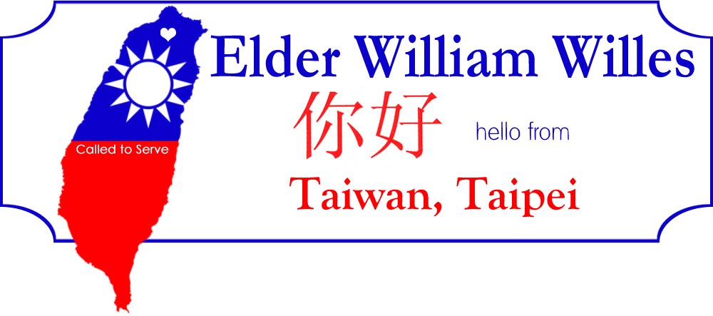 Elder William Willes Taiwan Taipei
