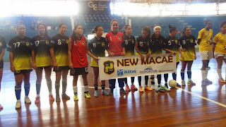 New Macaé Campeão do Torneio Início Feminino de Futsal de 2015