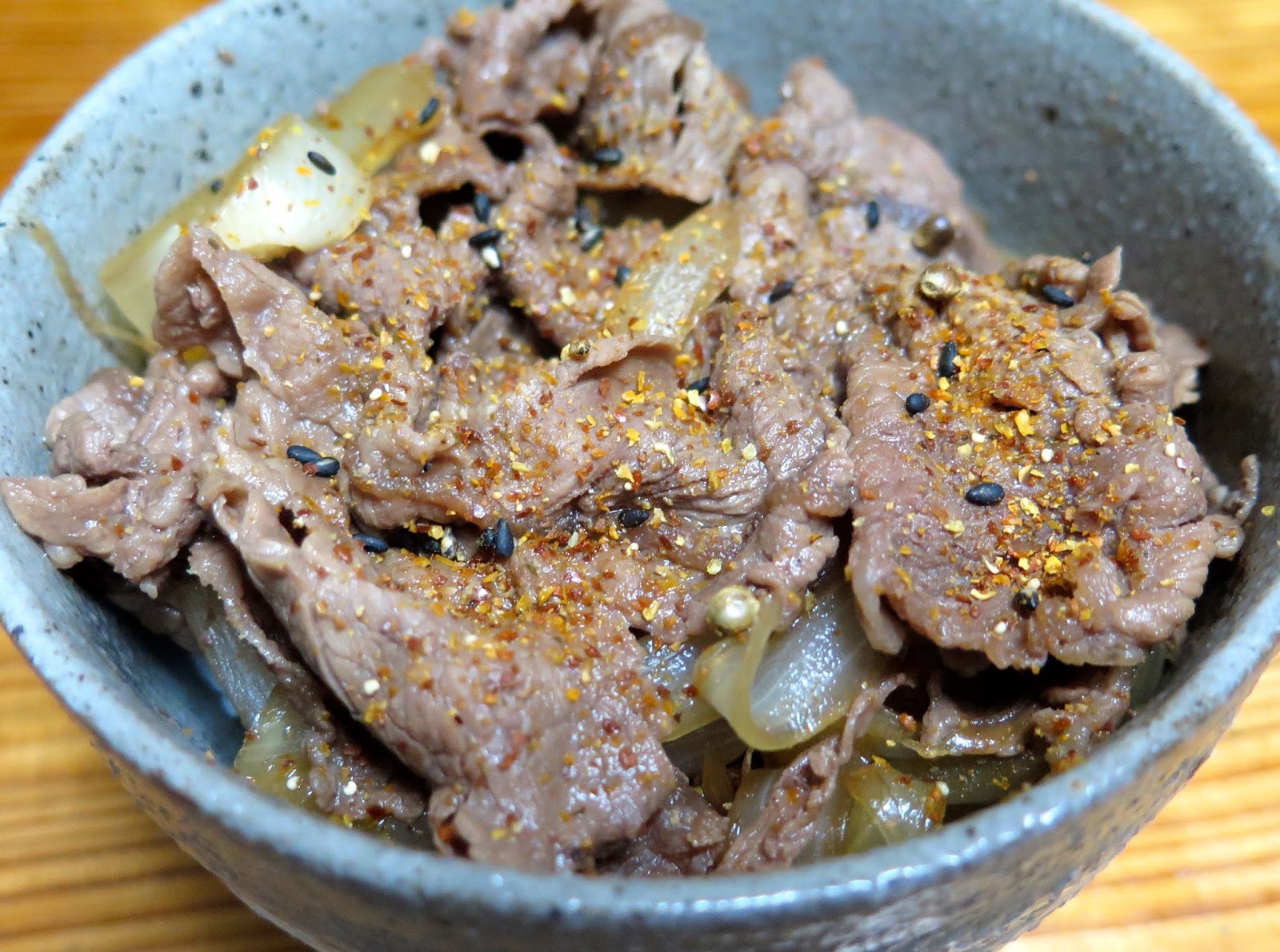 Recipes for Denny: Gyudon-style Beef
