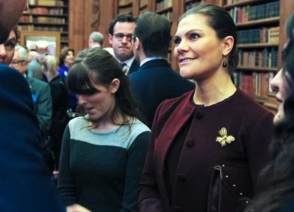 Queen Silvia, Crown Princess Victoria and Prince Daniel attended a seminar for Holocaust Memorial Day