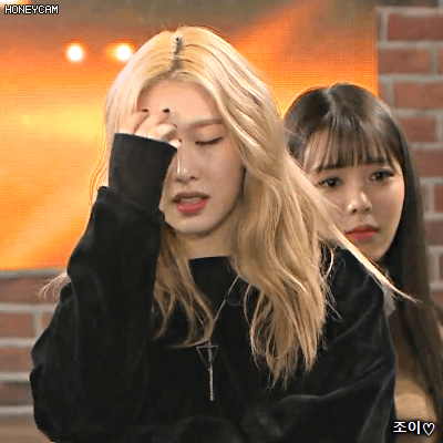 180107 더유닛 소나무 의진.gif | 인스티즈