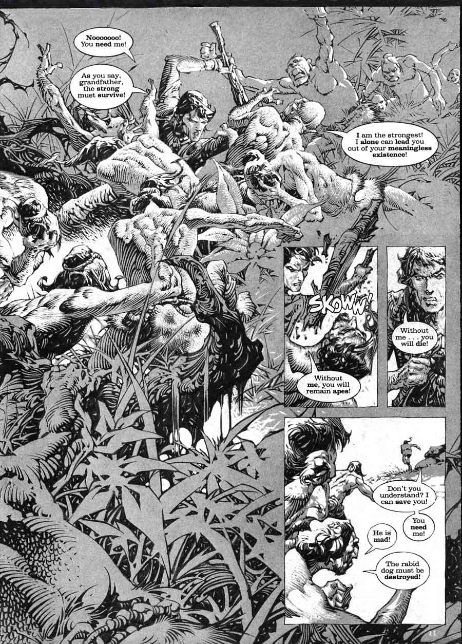 Alex Nino warren 1970s bronze age science fiction comic book page art - 1984 magazine #8