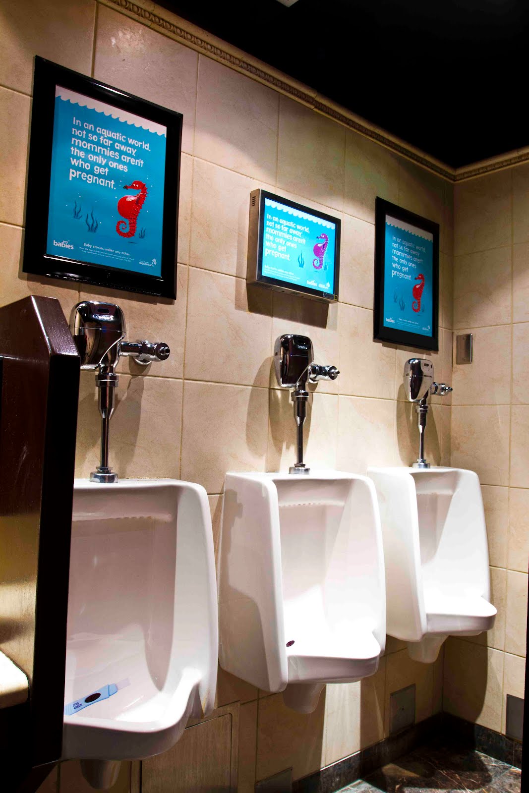 copyranter Clever public urinal ad of the Day.