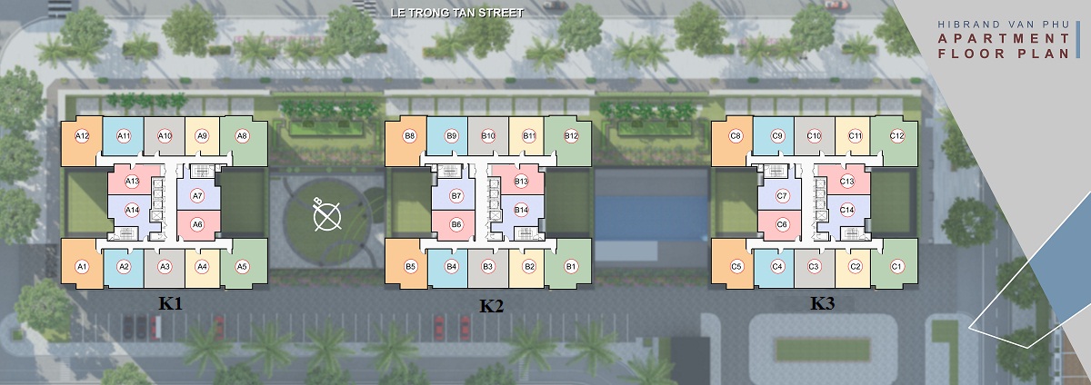 Thiết kế chung cư The K Park Thiết kế mặt bằng chung cư The K Park
