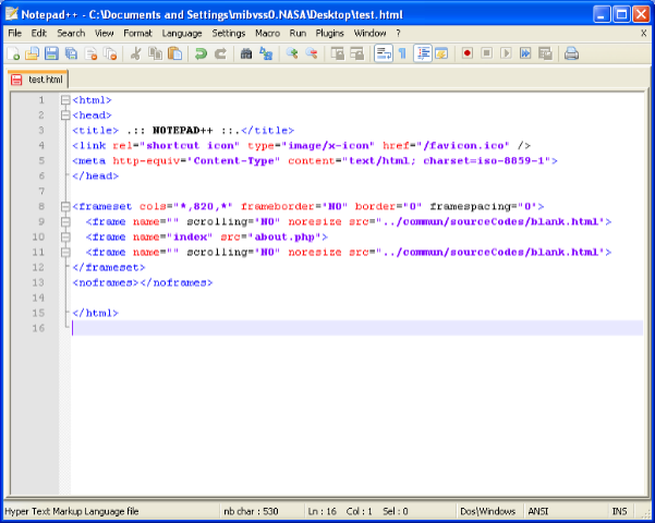 Download Notepad++ - 5.32MB by Notepad++ (v.5.9) - Download Freeware ...