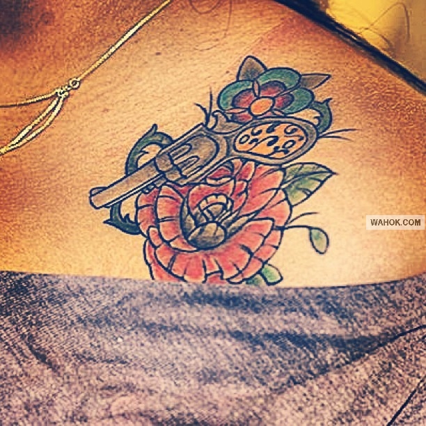 Gambar Tattoo 3D Tembak Terbaru Di Dada, Punggung, Paha, Leher, Betis, Paling Keren