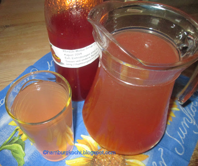 Hamburg kocht!: Pfirsich-Melba-Sirup