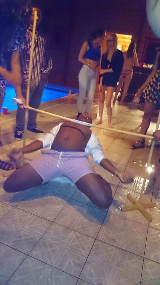 limbo at indoor pool party london