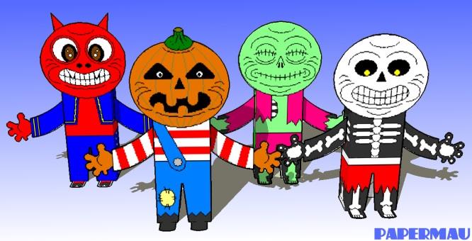 ENCONTREI MUITOS MONSTROS NA NOITE DE HALLOWEEN NO ROBLOX!! 