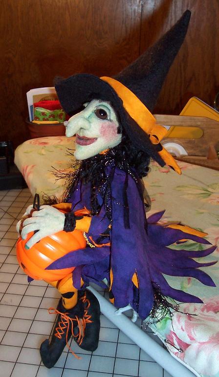 Karen's Dolls and stuff: Witch doll