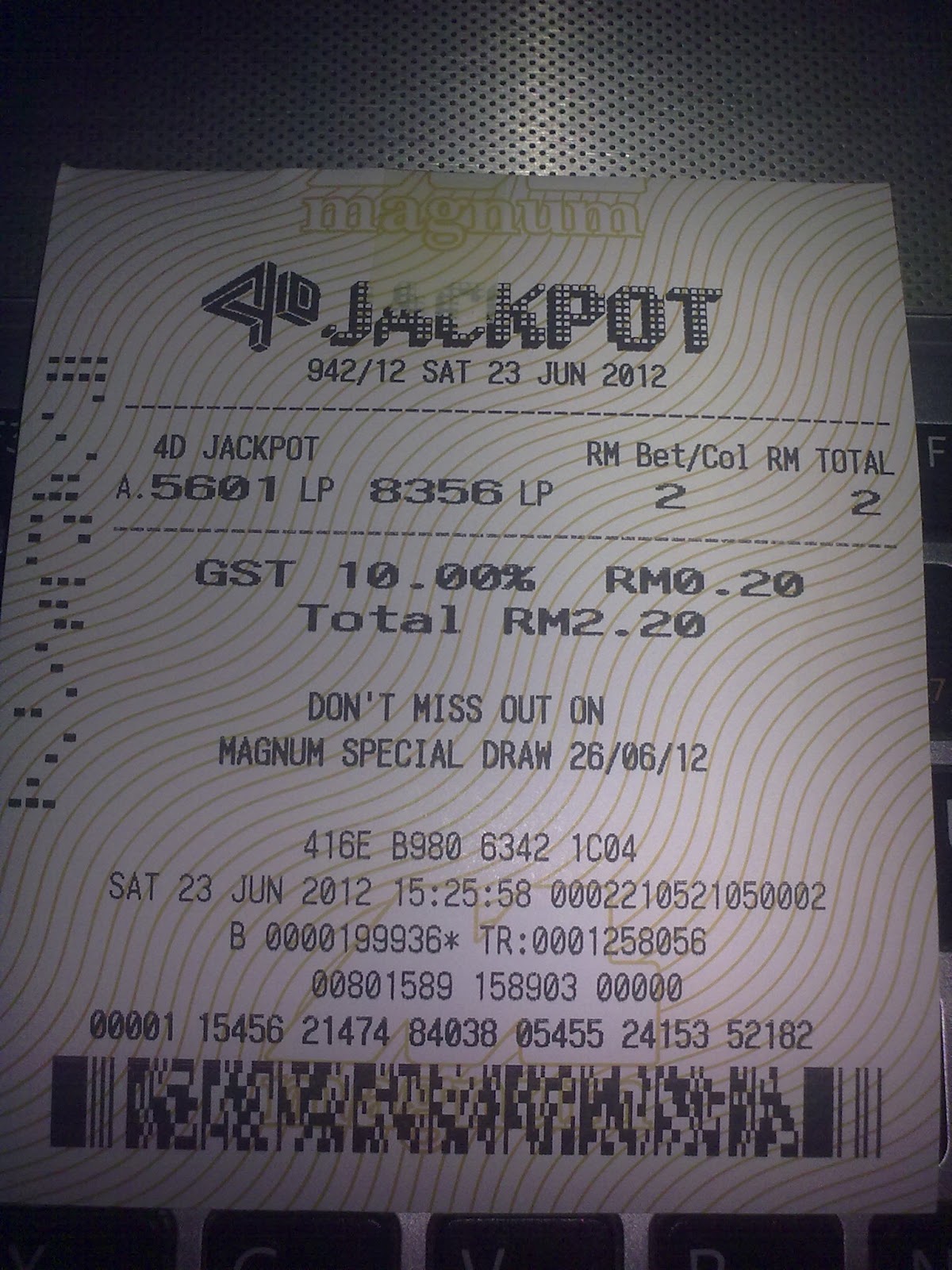 Master Number Prediction: 100% masuk tapi tidak lurus.