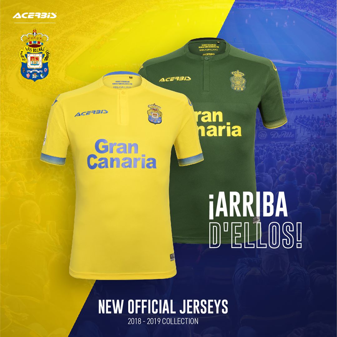 UD Las Palmas 1819 Home & Away Kits Released Footy Headlines