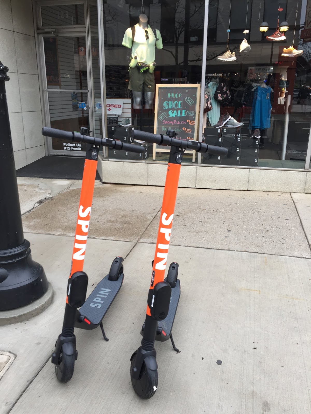 Damn Arbor Spin scooters are here