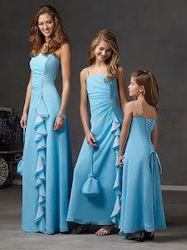Wedding Dress: Blue Bridesmaid Dresses Designs