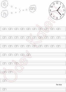 an hecesi dik temel harfler 1. grup sesler 1. sinif okuma yazma