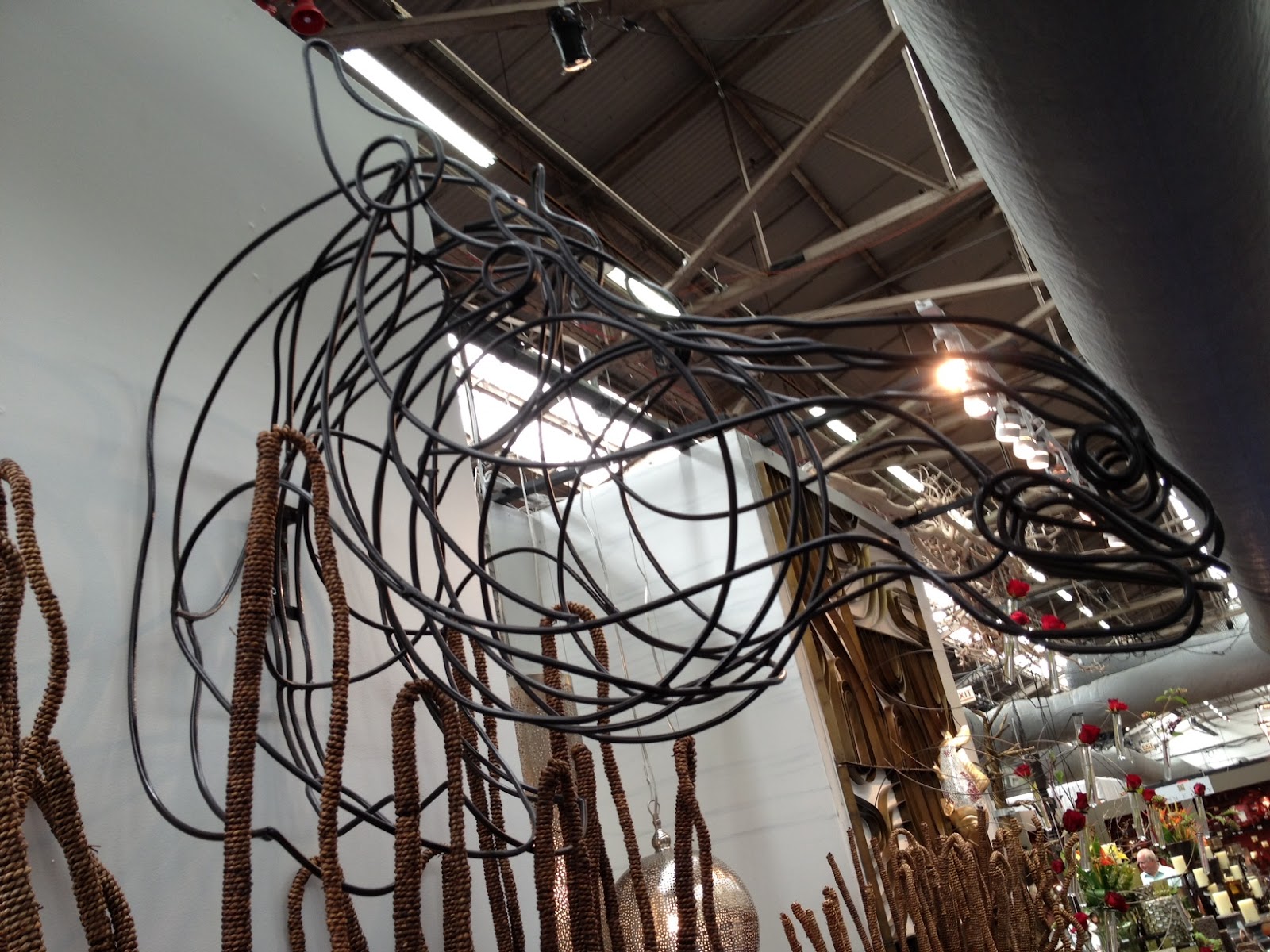 Edward's Table: Wire Trends : Metal, Line and Shadow