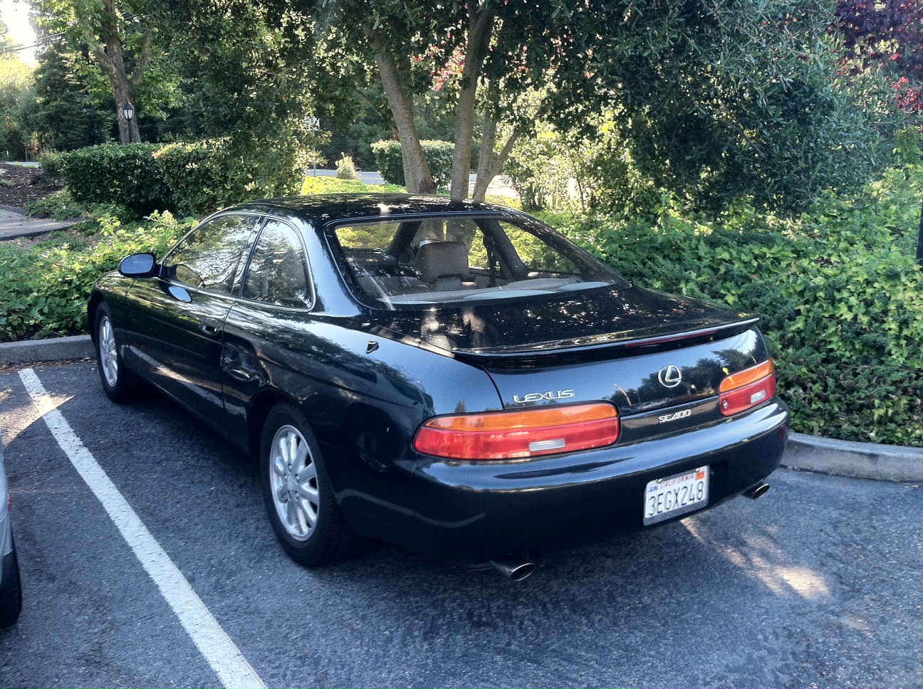 Tamerlane's Thoughts: Carspotting: 1993 Lexus SC400