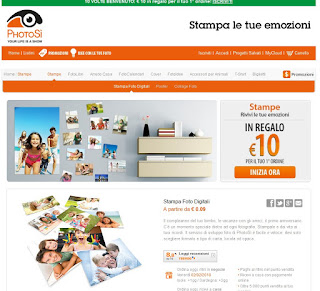 PhotoSì sito PhotoSì