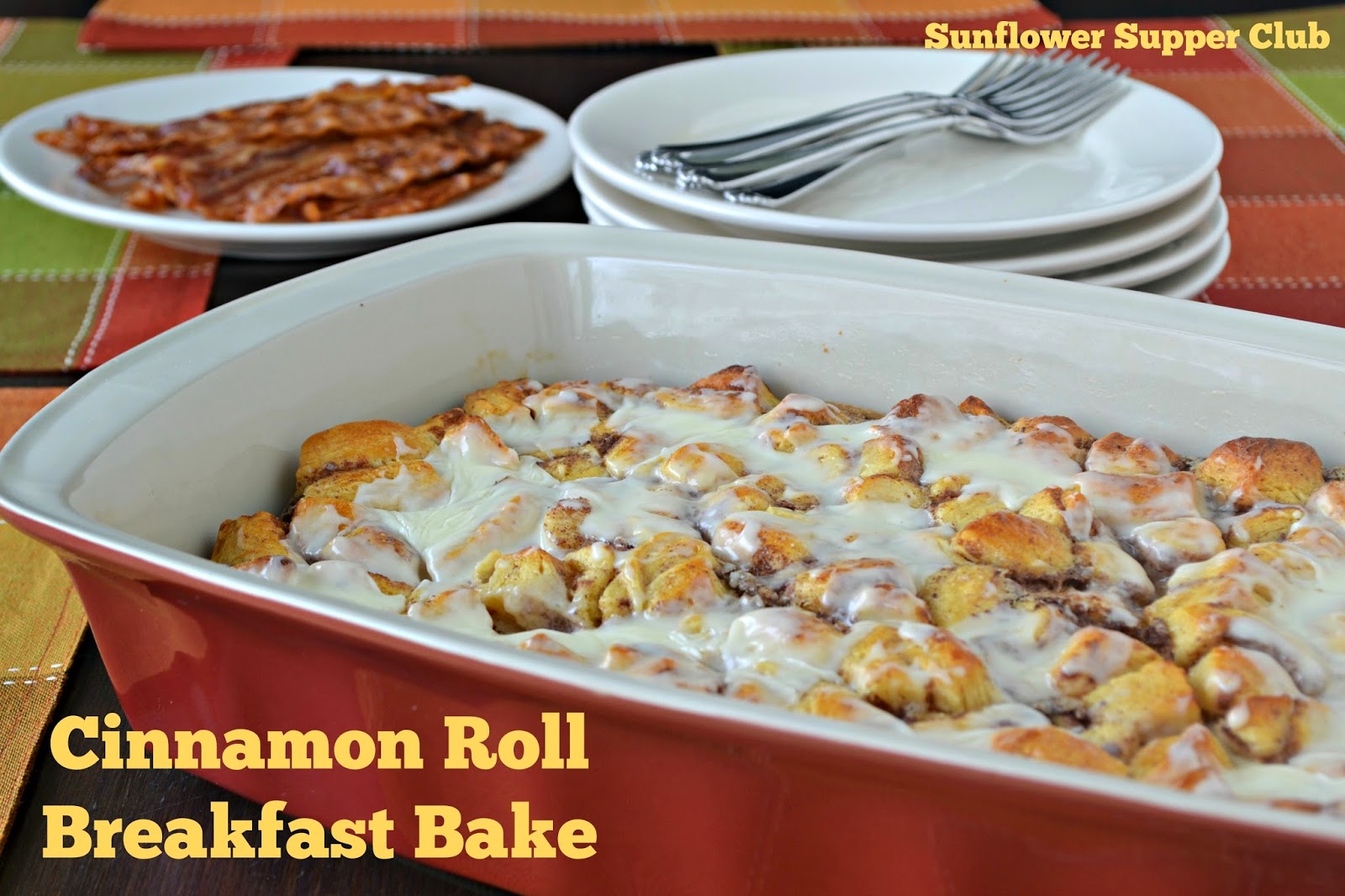 Cinnamon Roll Breakfast Bake